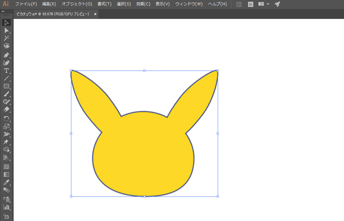イラレ講座 Illustratorでピカチュウを作ってみた 後編 D Grip システム 制作部