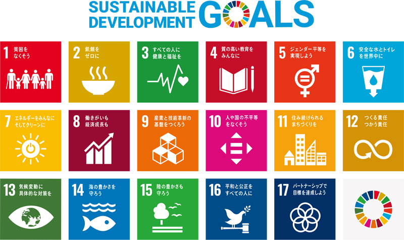持続可能な世界を実現するための17の国際目標